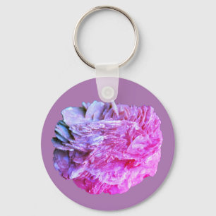 Stone New View Two Tone Layers Keychain