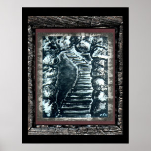 Stone Pathway Poster