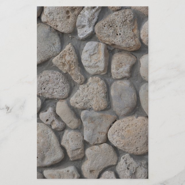 Stone pattern flyer (Front)