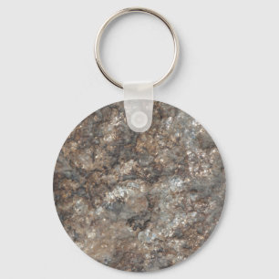 Stone pattern keychain