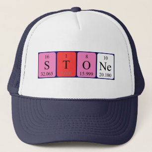 Stone periodic table name hat