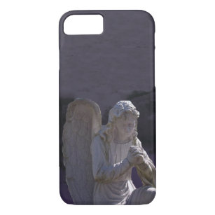 Stone Praying Peaceful Christian Angel Case-Mate iPhone Case