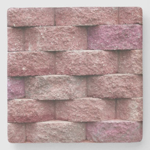 Stone Retaining Wall Texture, Square coaster