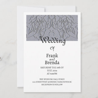 Stone Rose Invitation