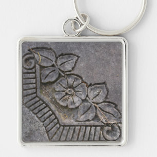 Stone Rose Keychain