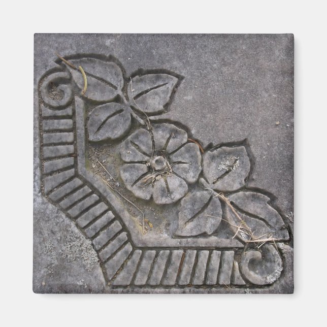 Stone Rose Magnet (Front)