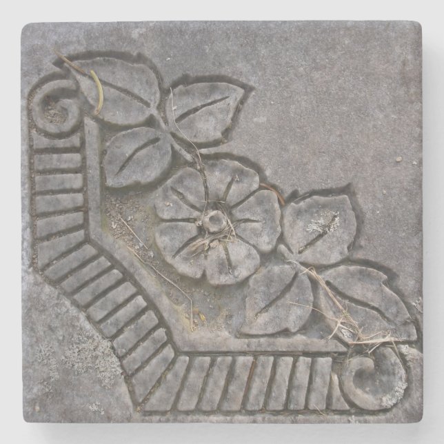 Stone Rose Stone Coaster (Front)