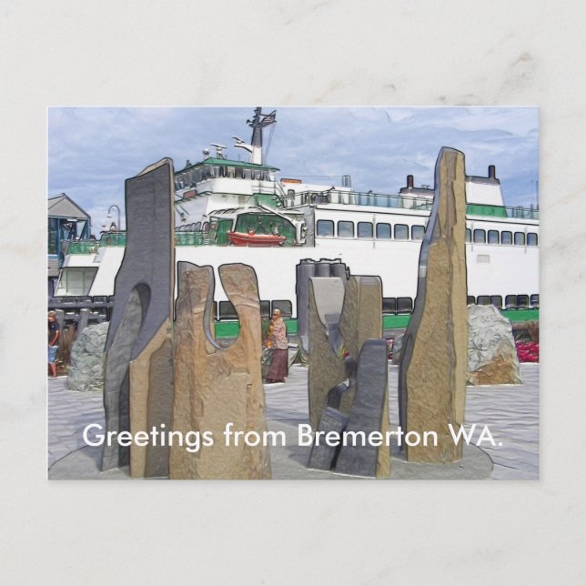 Stone Sculture Postcard (Front)