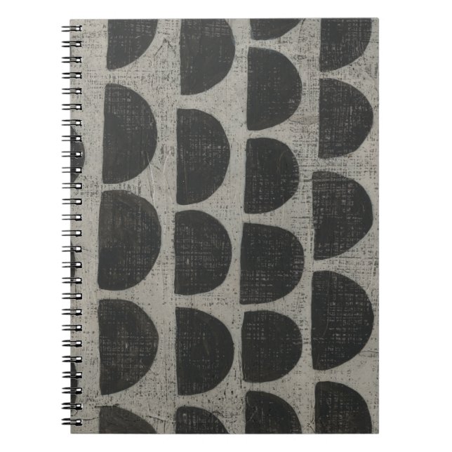 Stone - Semicircles Notebook (Front)