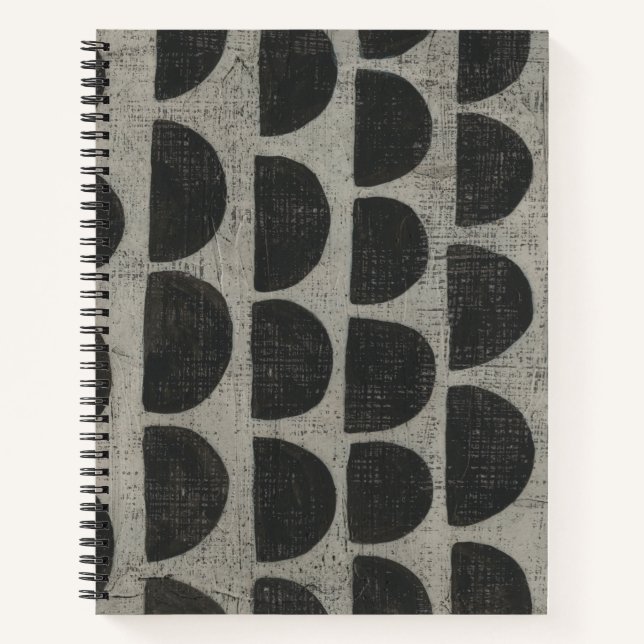 Stone - Semicircles Notebook (Front)