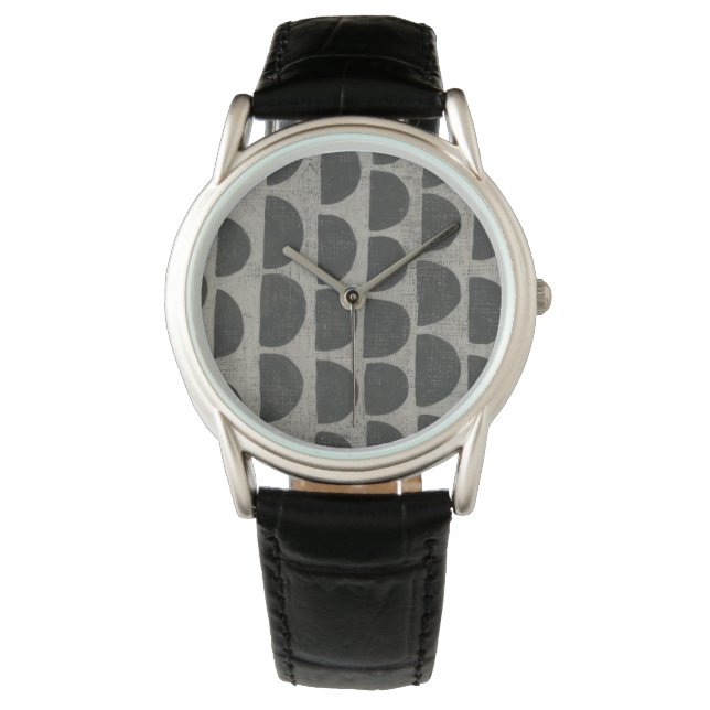 Stone - Semicircles Watch (Front)