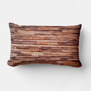 Stone slabs coated wall lumbar pillow