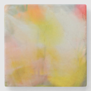 Stone Square Coasters  Abstract Poppies Photograph