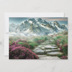 Stone Staircase to the Mountain Top