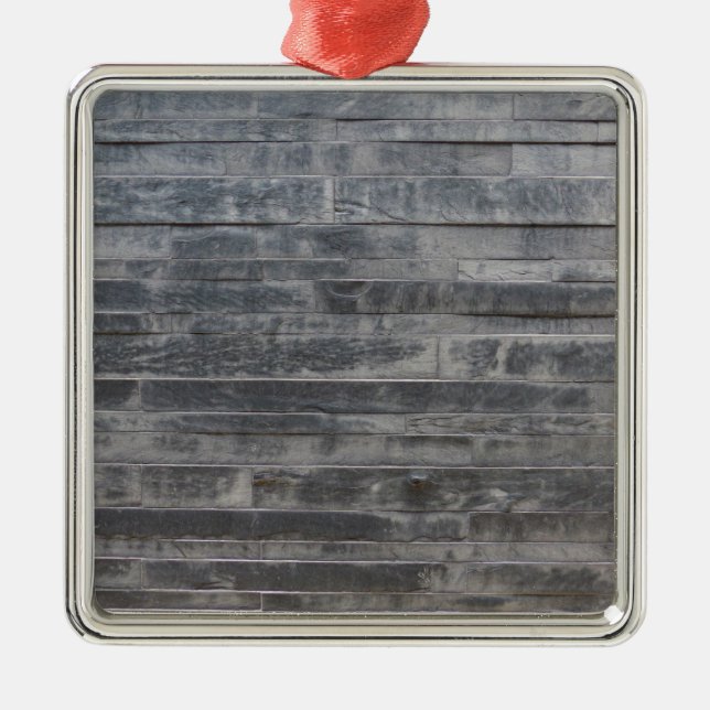 Stone structure metal ornament (Front)