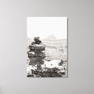 Stone Temples Canvas Print