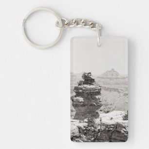 Stone Temples Keychain