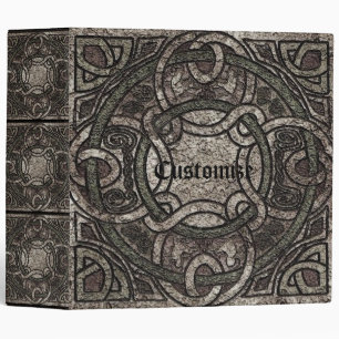 Stone Texture Celtic Knot Binder