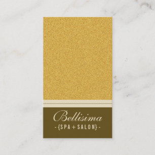 Stone Textured Gold Business Card