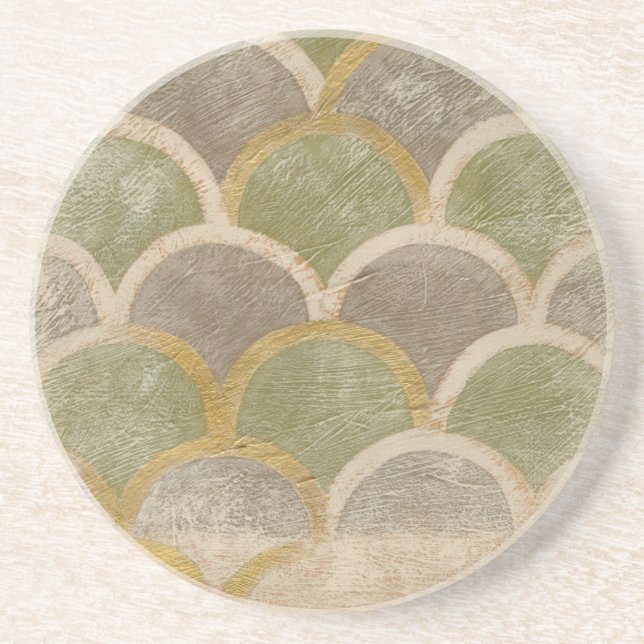 Stone Tile Design by Chariklia Zarris Coaster (Front)