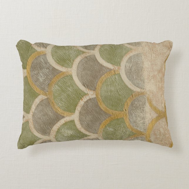 Stone Tile Design by Chariklia Zarris Decorative Pillow (Front)