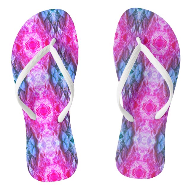 Stone | Tiled Pattern | Flip Flops (Footbed)