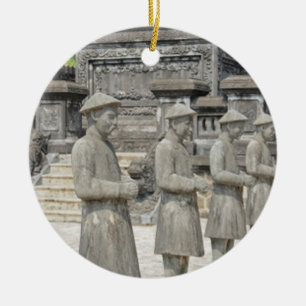 Stone Tomb Statues Ceramic Ornament