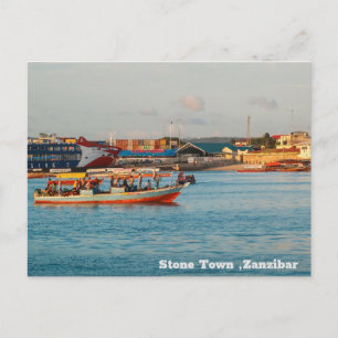 Stone Town , Zanzibar Africa Postcard