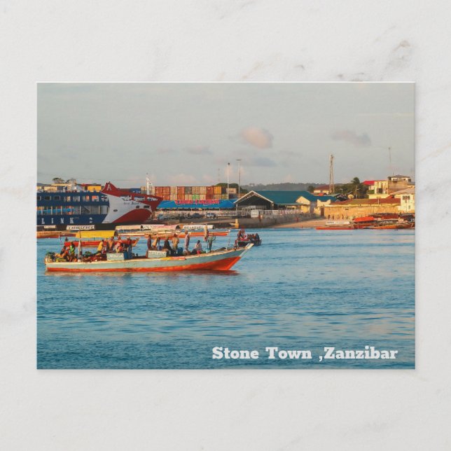Stone Town , Zanzibar Africa Postcard (Front)