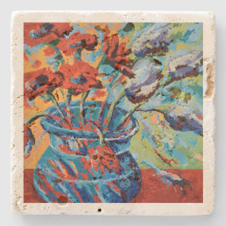 Stone undercoasters - Popes and lilac Stone Coaster