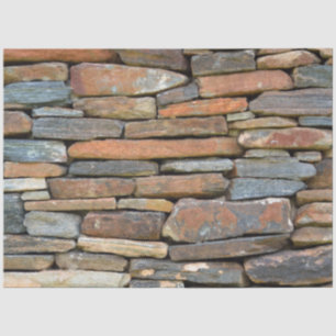Stone Wall Background 20x30 Decoupage Tissue Paper