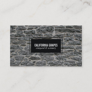 Stone Wall Business Card