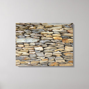 Stone Wall Canvas Print