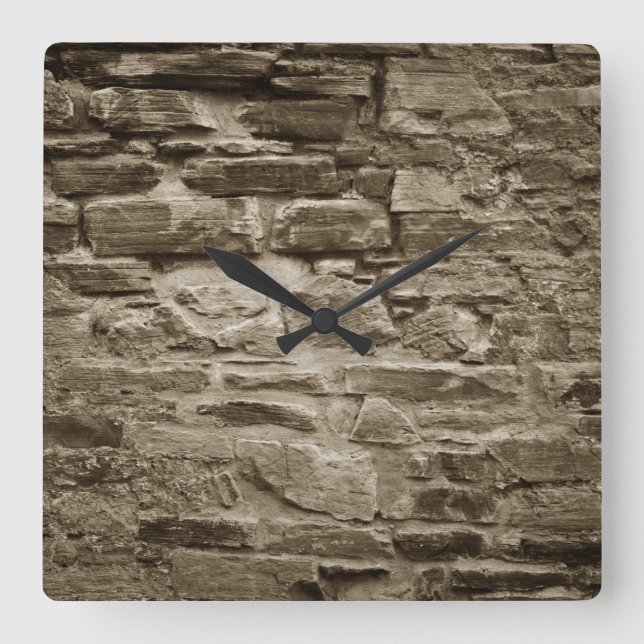 Stone Wall Clock (Front)