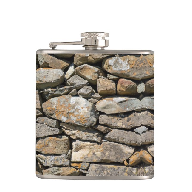 Stone Wall Hip Flask (Front)