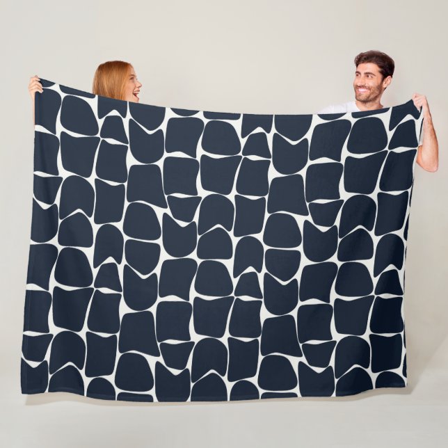 Stone Wall II B Fleece Blanket (In Situ)