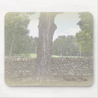 Stone Wall Mousepad