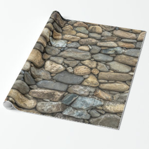 Stone Wall Wrapping Paper