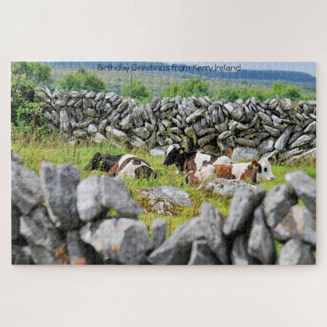 Stone Walls  of Kerry. Jigsaw Puzzle (Horizontal)