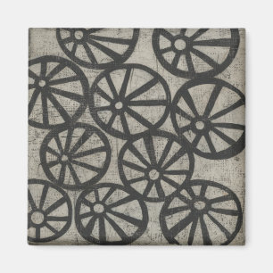 Stone - Wheels Magnet