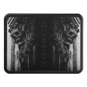 Stone Wings Skull Trailer Hitch Cover