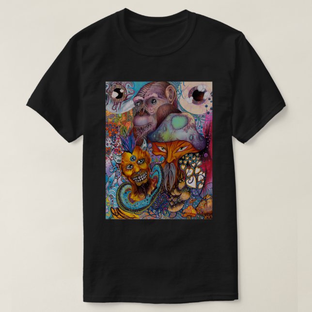 Stoned Ape Theory 1 1 T-Shirt (Design Front)