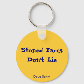 Stoned Faces Keychain