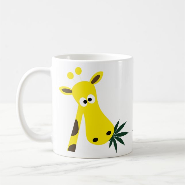 Stoned Giraffe Coffee Mug (Left)