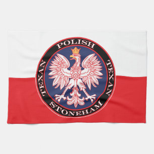 Stoneham Round Polish Texan Kitchen Towel