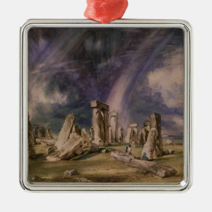 Stonehenge, 1835 metal ornament