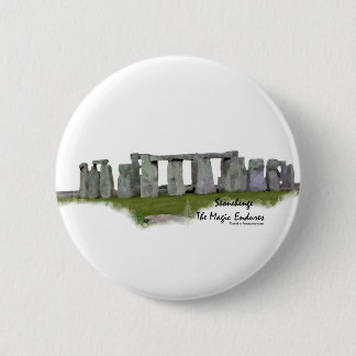 Stonehenge 2 Inch Round Button