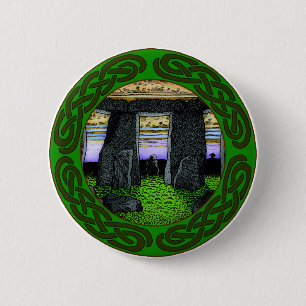 Stonehenge 2 Inch Round Button