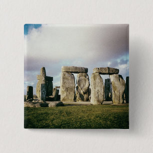 Stonehenge 2 Inch Square Button