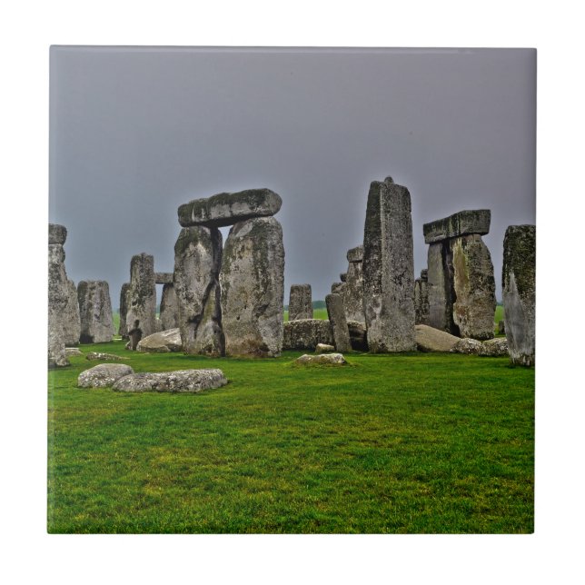 Stonehenge Ancient Historic Site of Power Tile (Front)